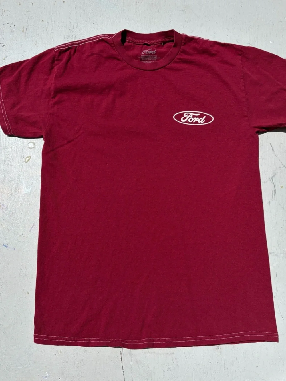 Men's Ford T-Shirt Red Mustang S Racing Cars Bullitt 1969 Muscle‎ American Speed